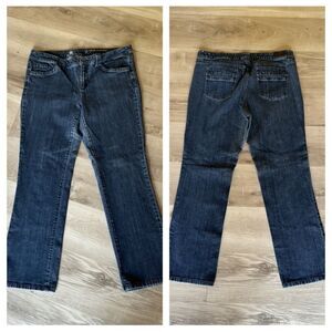 Liz Claiborne Chelsea Straight Leg Jeans Size 14